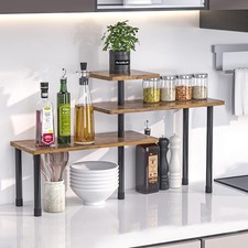 Wooden Corner Storage Rack