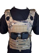 Camo Chest Rig Plate Carrier