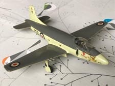BUILT 1/72 SCALE Supermarine Attacker BRITISH ROYAL NAVY Painted For Display