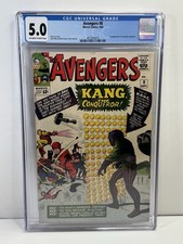 The Avengers #8 1964 CGC 5.0