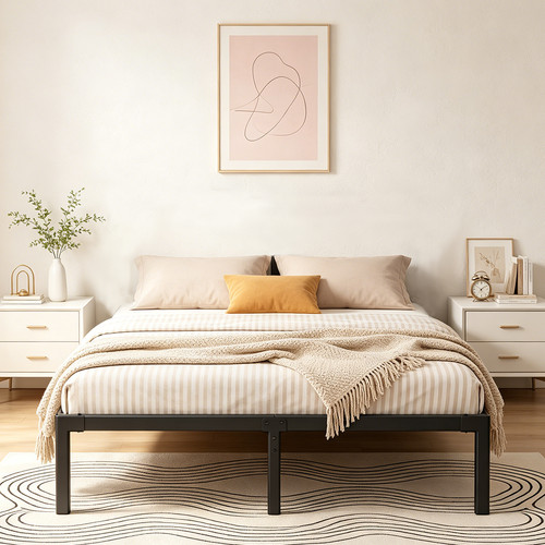 Large strong double - large, bed
