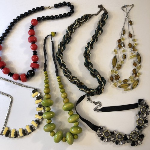 Job lot necklaces chunky - necklaces,