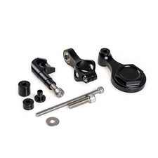 Black Steering Damper Mounting Kit Fit Yamaha YZF-R6 2006-2015 YZF-R1 2009-2012