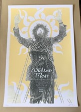 THE WICKER MAN MOVIE POSTER BY GREG RUTH LIMITED EDITION SCREEN PRINT MONDO