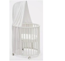 RRP  £1,067.85  Stoke White Sleepi Mini Crib & Cot