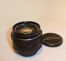 Fast Asahi Pentax Super-Takumar 50mm F1.4 Lens - M42 Mount with caps  (972)