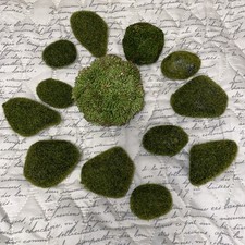 Faux Moss Covered Rocks Stones