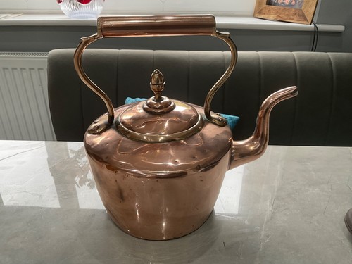 Antique large pint - antique, copper