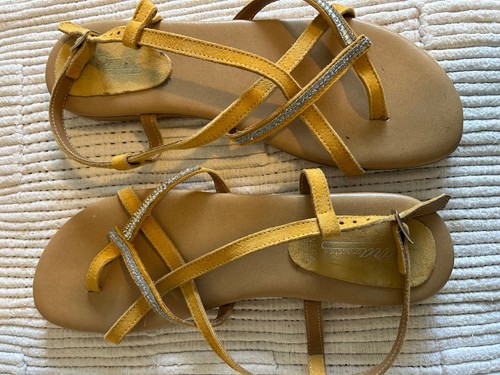 Ladies mustard italian vera - italian,