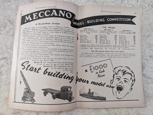 Vintage advertising meccano - vintage,