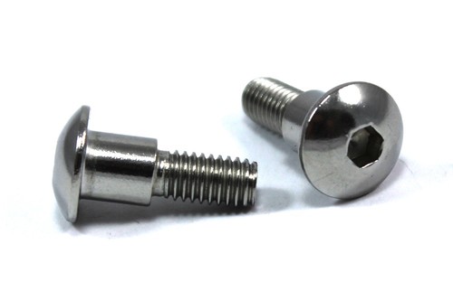 Stainless seat bolts rear - 2x,