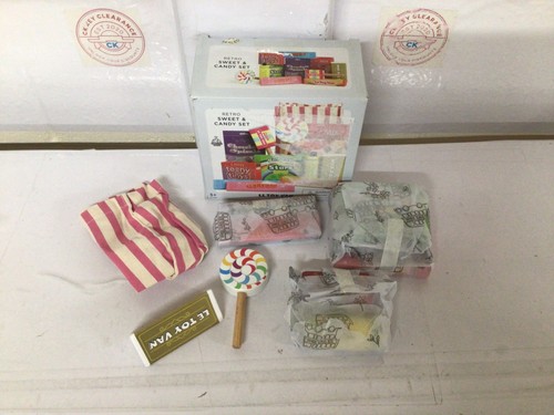 Toy van wooden - sweets, &