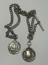 Antique Sterling Silver Albert