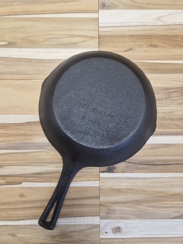Vintage cast iron inch chef - cast, 9