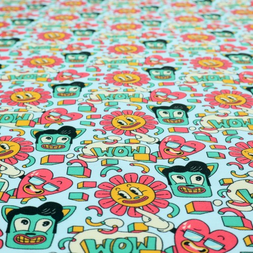 Pop art upholstery fabric - pop,