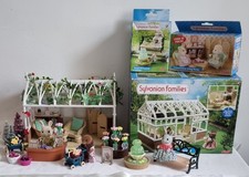 Sylvanian Families Vintage Boxed Conservatory Bundle. Vgc