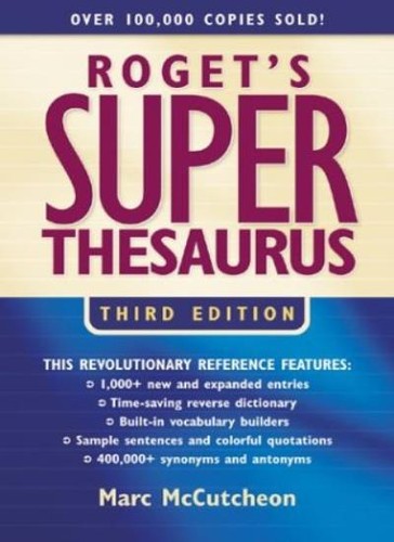 Roget super thesaurus marc - super, thesaurus-marc