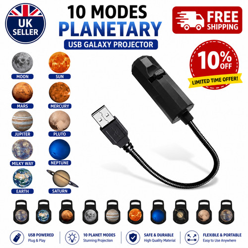 Led star galaxy projector lamp - led,