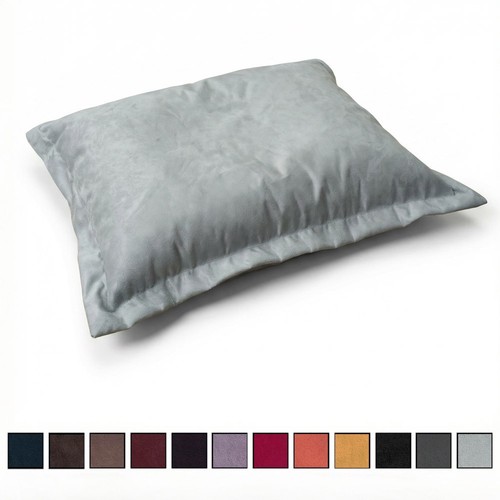 Faux suede cushion - suede,