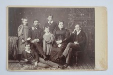 CABINET CARD OF A FAMILY OF
