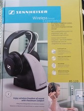 Sennheiser RS 120 Headphones complete with base
