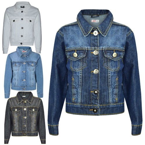 Kids girls jackets denim - jackets, style
