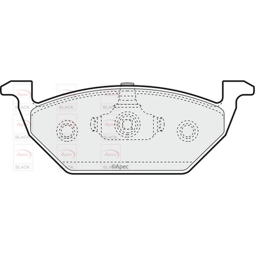 Brake pads set for - set, aw1