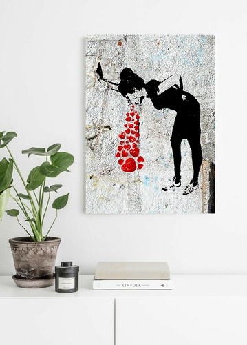 Banksy love sick - banksy,