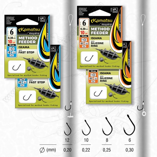 Feeder leader 10cm - hooks, to