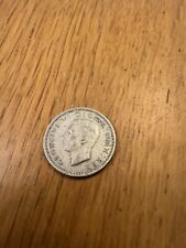 SIXPENCE GEORGE VI SILVER COIN