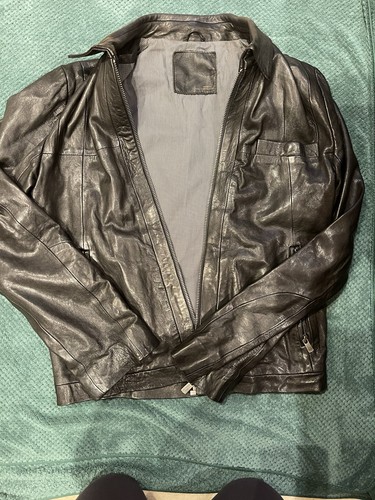 Chevignon men leather biker - men's,