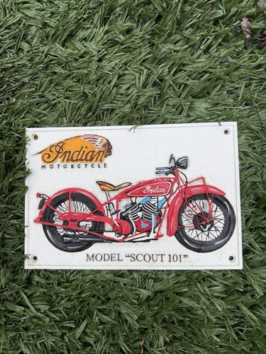 Vintage indian motorcycle cast - vintage,