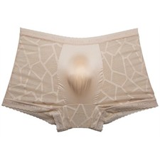 Mens Lace See Through Boxer