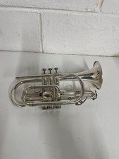 John Packer JP171 Bb Cornet Silver-Plated Brass Instrument – Good Condition