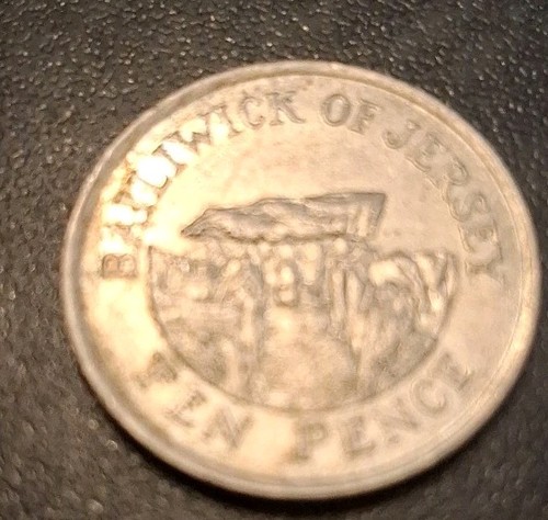 1992 bailiwick jersey 10p - bailiwick,