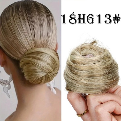 Curly messy hair bun - bun, piece