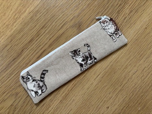 Handmade skinny pencil case - handmade,