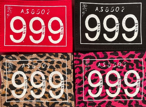 999 patches punk rock - 999,