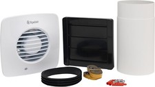 Xpelair Extractor Fan and Wall