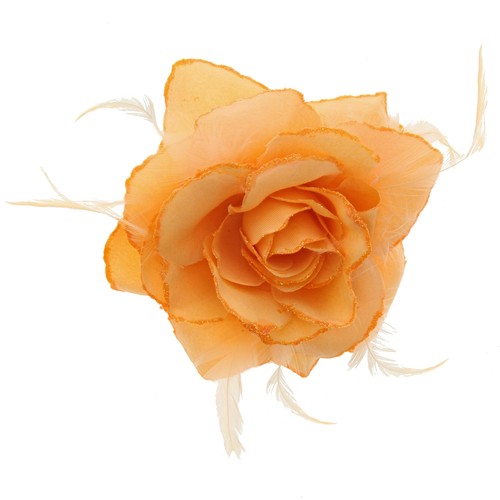 Glitter hair rose - hair,