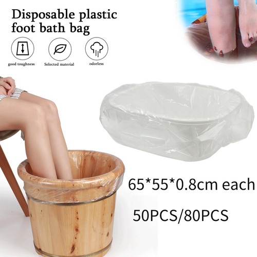 80pc disposable foot tub - 50/80pc,