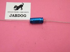 Alcap Bi-Polar Axial Capacitor 6uF 50v dia 8mm L 18mm Audio Filters etc 2g CC16