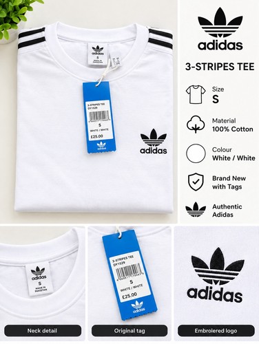 Adidas stripes tee - adidas, 3-stripes