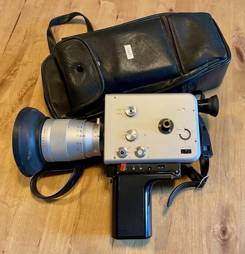 The camera pictured braun - pictured, a