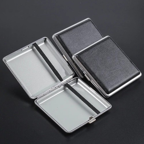 1pc double open leather - leather, cigars