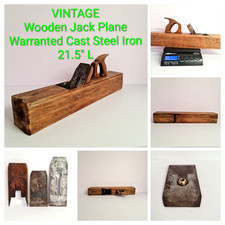 Antique Wooden Jack Plane –