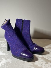 Patrick Cox Purple Tweed &
