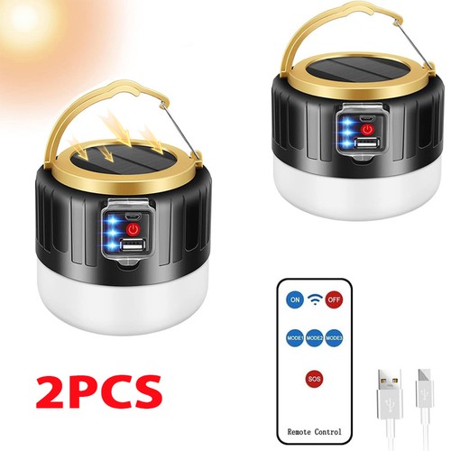 Rechargeable camping - 2x,