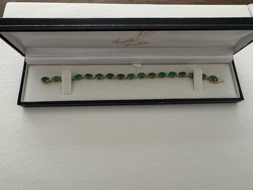 Emerald yellow gold - emerald,