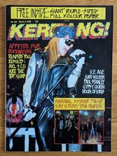 Guns 'N' Roses KERRANG! issue